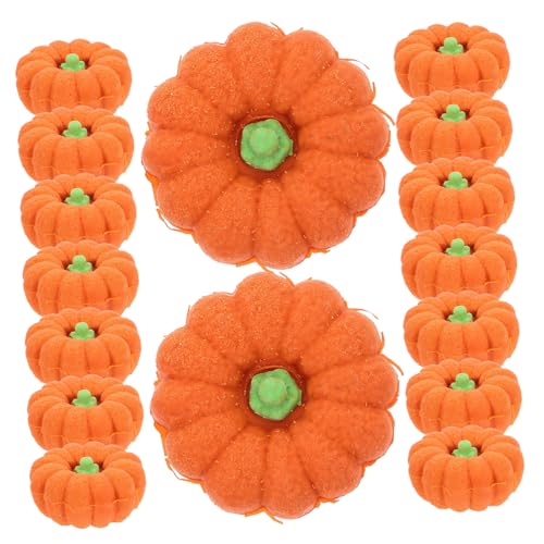 Abaodam 80 Stück Teiliges Kürbis Radiergummi Kleine Herbstliche Gemüse Radierer Mini Kürbis Motiv für Klassenraum Belohnung Halloween und Thanksgiving Party Geschenke von Abaodam