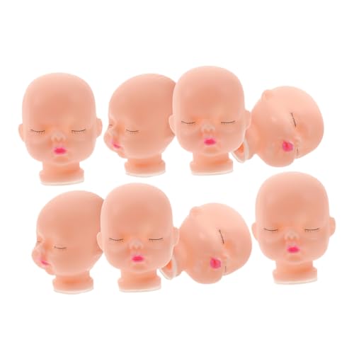 Abaodam 8St schlafende Babypuppe kinderpuppe Mini Puppenkopf DIY Puppenprojekt Puppenhandwerk -Gesichtszubehör Puppenkopf zum Basteln Mini-Puppe Stricken Vinyl Abaodam 8St schlafende Babypuppe kinderpuppe Mini Puppenkopf DIY Puppenprojekt Puppenhandwerk -Gesichtszubehör Puppenkopf zum Basteln Mini-Puppe Stricken Vinyl von Abaodam