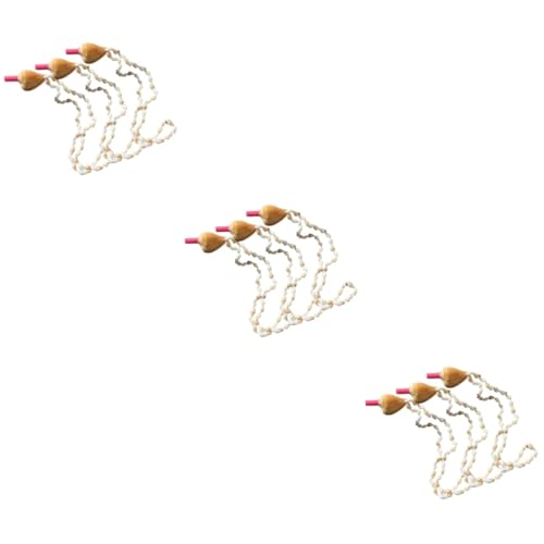 Abaodam 9 Stk Muschelpfeife Kleinkindspielzeug Geschenk für Kinder Kinderspielzeug party zubehör kinder eine Halskette Halsketten Blockflöteninstrument für Kinder pfeife spielzeug Puzzle von Abaodam