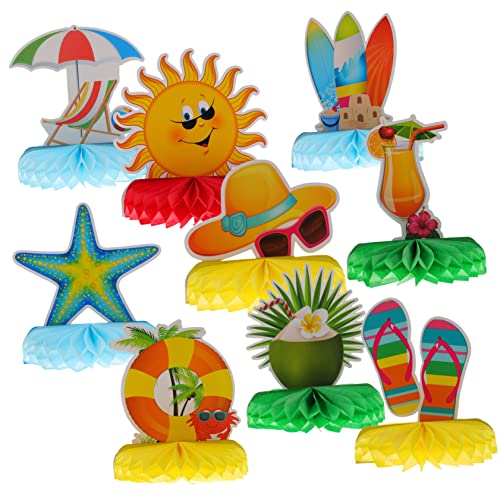 Abaodam 9Stücke Teiliges Hawaii Waben Dekorationsset für Tischdekoration Kreative Papierornamente für Sommerpartys Hochzeiten Shower und Besondere Anlässe Einfach zu Verwenden Abaodam 9Stücke Teiliges Hawaii Waben Dekorationsset für Tischdekoration Kreative Papierornamente für Sommerpartys Hochzeiten Shower und Besondere Anlässe Einfach zu Verwenden von Abaodam