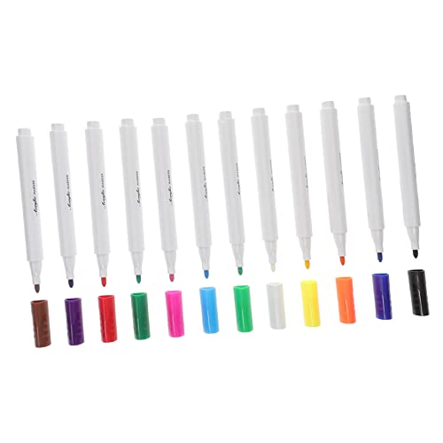 Abaodam Acrylfarben-Marker, vielseitiges Bastelzubehör für Erwachsene für mehr ergonomisches Design für Komfort und Präzision, 12 Stück von Abaodam