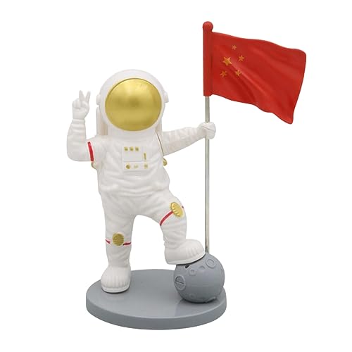 Abaodam Astronauten Kuchen Deko Figurine Kreative Tortendekoration Für Geburtstagsfeiern Stabile Plastikstatue Niedliches Design Langlebig Und Leicht Für Weltraum-themenpartys Abaodam Astronauten Kuchen Deko Figurine Kreative Tortendekoration Für Geburtstagsfeiern Stabile Plastikstatue Niedliches Design Langlebig Und Leicht Für Weltraum-themenpartys von Abaodam