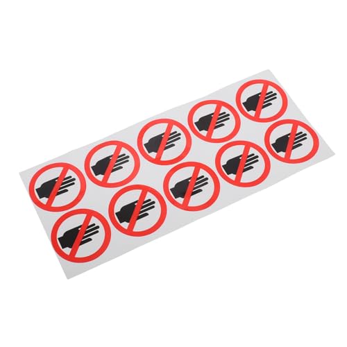 Abaodam Aufkleber Für Warnschilder Bitte Berühren Sie Das Schild Nicht Geben Sie Keine Zeichen Ein Warnsignale Nicht Anfassen Schwarz Pvc Gleitflächen Wasserdichte Selbstklebende Aufkleber Abaodam Aufkleber Für Warnschilder Bitte Berühren Sie Das Schild Nicht Geben Sie Keine Zeichen Ein Warnsignale Nicht Anfassen Schwarz Pvc Gleitflächen Wasserdichte Selbstklebende Aufkleber von Abaodam
