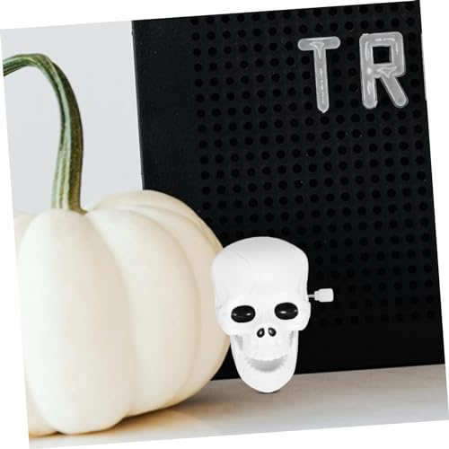 Abaodam Aufziehbares Halloween Skelett aus Kunststoff Beweglicher Mund Batteriefreies Wind Up Party Mitgebsel Leichtes Grusel Deko für Kindergeburtstag und Halloween Party Abaodam Aufziehbares Halloween Skelett aus Kunststoff Beweglicher Mund Batteriefreies Wind Up Party Mitgebsel Leichtes Grusel Deko für Kindergeburtstag und Halloween Party von Abaodam