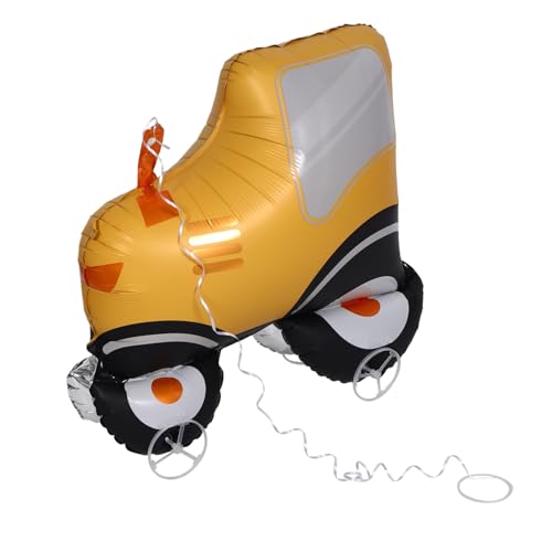 Abaodam Ballon für Aufblasbare Geburtstagsdekoration mit Gleitfunktion für Fahrzeug Themenpartys und Spielspaß Detailliertes Design und Interaktive Bewegung von Abaodam