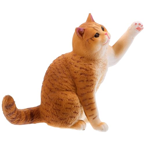 Abaodam British Shorthair Katzenfigur Realistische Kleine Katze Dekorative Skulptur Für Schreibtisch Garten Niedliches Haustiermodell Für Wohnkultur Abaodam British Shorthair Katzenfigur Realistische Kleine Katze Dekorative Skulptur Für Schreibtisch Garten Niedliches Haustiermodell Für Wohnkultur von Abaodam