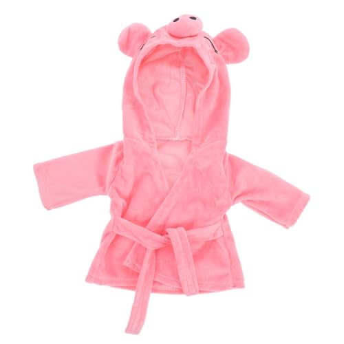Abaodam Cartoon Puppenkostüm für Puppen Atmungsaktive und Langlebige Schlafanzug Kleidung im Schwein Design Wiederverwendbares Puppenkostüm für Einfach Auszuziehen von Abaodam
