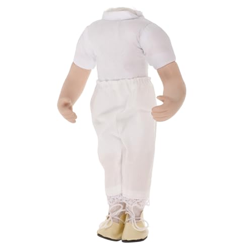 Abaodam DIY Puppenkörper für Handgemachter Puppenkörper aus Stabilem Material für Fantasievolles Spiel und Ankleidespiele mit Glatter Oberfläche für Sicheres von Abaodam