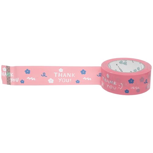 Abaodam Dankeschön Klebeband für Pakete Dekoratives Versand und Verpackungsband mit Elegantem Design für Kleine Unternehmen und Takeout Behälter Abaodam Dankeschön Klebeband für Pakete Dekoratives Versand und Verpackungsband mit Elegantem Design für Kleine Unternehmen und Takeout Behälter von Abaodam