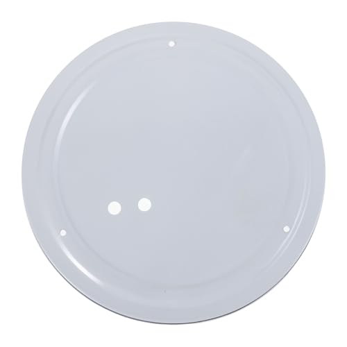 Abaodam Deckenlampenbasis Abdeckplatten für Deckenleuchten Leuchtenabdeckung Baldachinplatte aus Metall Deckenabdeckplatte Beleuchtungskörper Deckenbaldachin Eisen Weiß von Abaodam