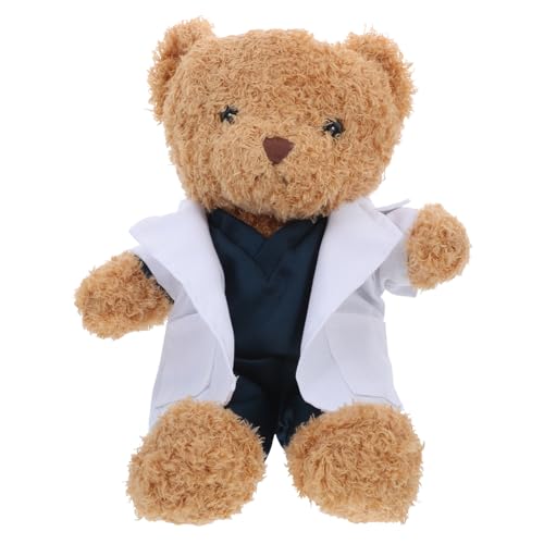 Abaodam Doktor Stoffbär Krankenschwesterwoche Plüsch Bär Mit Sprachaufzeichnung Hundekostüm Arzt Ammenbär Bogenbär Plüsch Plüschbärchen Tragen Arzt Stofftier Pp Baumwolle Brown Abaodam Doktor Stoffbär Krankenschwesterwoche Plüsch Bär Mit Sprachaufzeichnung Hundekostüm Arzt Ammenbär Bogenbär Plüsch Plüschbärchen Tragen Arzt Stofftier Pp Baumwolle Brown von Abaodam