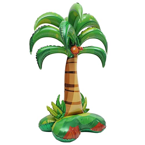 Abaodam Dreidimensionaler Kokosnussbaum-Ballon spaß kinderparty mitgebsel Gitter Toilettenkolben-Werkzeug Dekoration aus Palmenballons Partyballons als Gastgeschenke Aluminiumfolie Green Abaodam Dreidimensionaler Kokosnussbaum-Ballon spaß kinderparty mitgebsel Gitter Toilettenkolben-Werkzeug Dekoration aus Palmenballons Partyballons als Gastgeschenke Aluminiumfolie Green von Abaodam