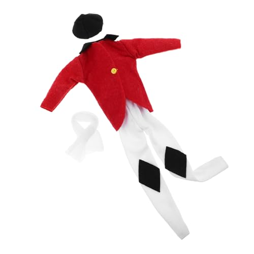 Abaodam Equestrian Doll Kleidung Reitoutfit mit Jacke Hose Hut Schal Robuste Pferdereitbekleidung für Puppen Display Sammler Luxuriöser Passgenau Abaodam Equestrian Doll Kleidung Reitoutfit mit Jacke Hose Hut Schal Robuste Pferdereitbekleidung für Puppen Display Sammler Luxuriöser Passgenau von Abaodam