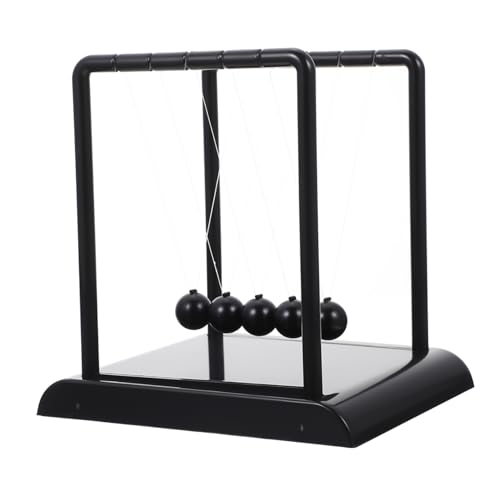 Abaodam Full Newton Wiegen-Balance-Bälle, Schreibtisch-Dekoration für Zuhause und Büro, kreatives schickes Pendel, Physik, Schreibtisch-Ornament Abaodam Full Newton Wiegen-Balance-Bälle, Schreibtisch-Dekoration für Zuhause und Büro, kreatives schickes Pendel, Physik, Schreibtisch-Ornament von Abaodam