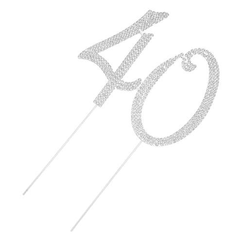 Abaodam Geburtstag Kuchenstecker Wasserdiamant Zahlen Cake Topper Silber Jubiläum Party Dekoration Wiederverwendbar Stabil Vielseitig für Geburtstage Hochzeiten Firmenfeiern Abaodam Geburtstag Kuchenstecker Wasserdiamant Zahlen Cake Topper Silber Jubiläum Party Dekoration Wiederverwendbar Stabil Vielseitig für Geburtstage Hochzeiten Firmenfeiern von Abaodam