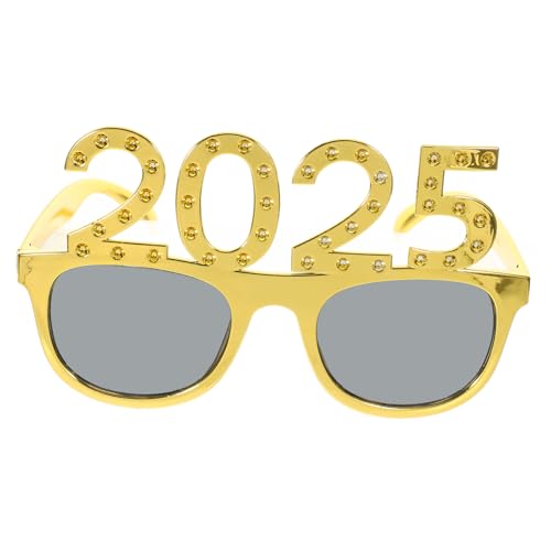 Abaodam Glitzer Brille für Neujahrspartys Lustige Foto Requisiten aus Leichtem Pc Material für Feiern und Festliche Anlässe Abaodam Glitzer Brille für Neujahrspartys Lustige Foto Requisiten aus Leichtem Pc Material für Feiern und Festliche Anlässe von Abaodam