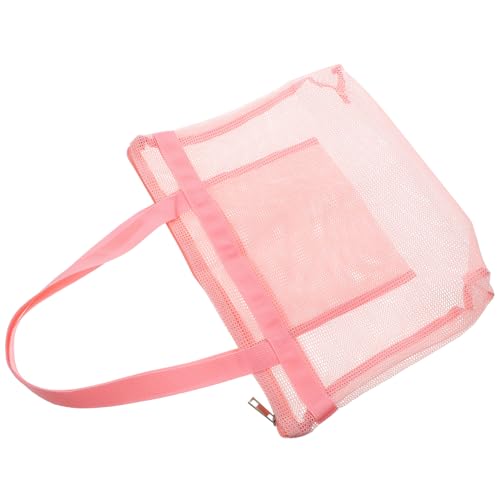 Abaodam Große Tragbare Strandtasche Aus Netzstoff Mit Reißverschluss Für Schwimmausrüstung Und Sandspielzeug Für Reisen Und Strandbesuche Praktische Und Wasserdichte Aufbewahrung Abaodam Große Tragbare Strandtasche Aus Netzstoff Mit Reißverschluss Für Schwimmausrüstung Und Sandspielzeug Für Reisen Und Strandbesuche Praktische Und Wasserdichte Aufbewahrung von Abaodam