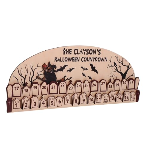 Abaodam Halloween Adventskalender Gruseliger Adventskalender Dekoration Halloween Tischdekoration Adventskalender Halloween Countdown Kalender Weihnachts Adventskalender Holz Abaodam Halloween Adventskalender Gruseliger Adventskalender Dekoration Halloween Tischdekoration Adventskalender Halloween Countdown Kalender Weihnachts Adventskalender Holz von Abaodam