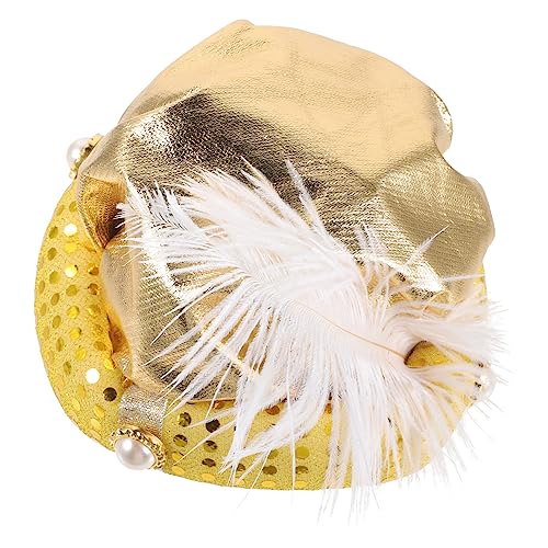 Abaodam Halloween Partyhut für Erwachsene und Goldene Cosplay Kopfbedeckung Lustiger Faschingshut für Maskeraden Karneval Bühnenaufführungen und Festlichkeiten von Abaodam