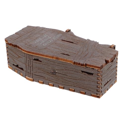 Abaodam Halloween-sarg-leckerli-box: 10,2 X 5 X 3,1 Cm Große Holzsärge für Snacks, Schmuck Und Andenken – Gruselige Party-leckerli-tabletts für Halloween-feiern Abaodam Halloween-sarg-leckerli-box: 10,2 X 5 X 3,1 Cm Große Holzsärge für Snacks, Schmuck Und Andenken – Gruselige Party-leckerli-tabletts für Halloween-feiern von Abaodam