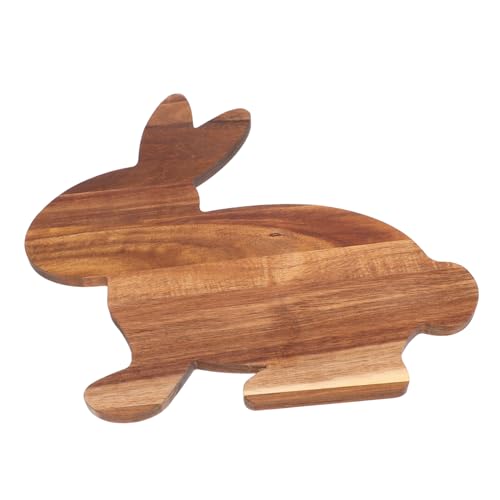 Abaodam Holz Schneidebrett Kaninchenform Multifunktionale Servierplatte für Gemüse für Ostern und Frühlingsfeiern Dekoratives Küchenaccessoire aus Hochwertigem Holz Abaodam Holz Schneidebrett Kaninchenform Multifunktionale Servierplatte für Gemüse für Ostern und Frühlingsfeiern Dekoratives Küchenaccessoire aus Hochwertigem Holz von Abaodam