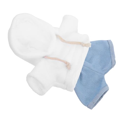 Abaodam Kapuzenpullover-Jeans-Set Für 20 cm Große Mini-plüschtiere Puppen-Ausstattung Süße Und Verschleißfeste Kleidung Abaodam Kapuzenpullover-Jeans-Set Für 20 cm Große Mini-plüschtiere Puppen-Ausstattung Süße Und Verschleißfeste Kleidung von Abaodam