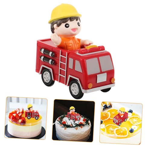 Abaodam Kreative Feuerwehrmann Jungen Kuchenfigur Tortendeko Party Deko Tortenaufleger für Geburtstagskuchen und Festliche Anlässe Abaodam Kreative Feuerwehrmann Jungen Kuchenfigur Tortendeko Party Deko Tortenaufleger für Geburtstagskuchen und Festliche Anlässe von Abaodam
