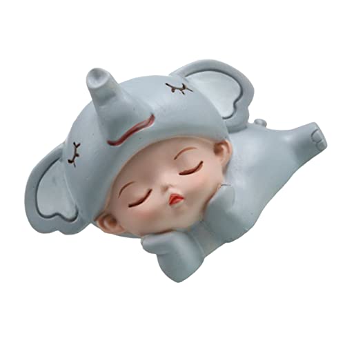 Abaodam Kreative Tiermütze Figurine Kuchen Dekoration Niedliche Resin Tortendeko für Kindergeburtstage Partys und Feiern für Festliche Abaodam Kreative Tiermütze Figurine Kuchen Dekoration Niedliche Resin Tortendeko für Kindergeburtstage Partys und Feiern für Festliche von Abaodam