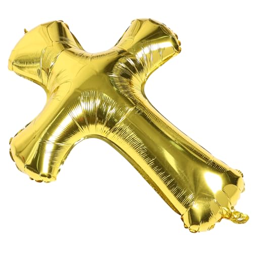 Abaodam Kreuzförmige Aluminiumfolie Luftballons Für Babypartys Und Taufen Dekorationsset Für Festliche Anlässe Einfach Aufzublasen Langlebig Und Vielseitig Einsetzbar von Abaodam