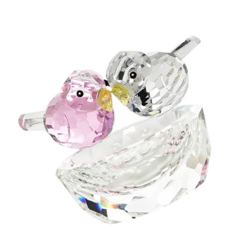 Abaodam Kristall Vogelhaus Ornament Handgemachte Miniatur Vogelnest Deko Für Ostern Charmante Tischdekoration Für Wohnzimmer Und Schlafzimmer Als Für Besondere Anlässe Abaodam Kristall Vogelhaus Ornament Handgemachte Miniatur Vogelnest Deko Für Ostern Charmante Tischdekoration Für Wohnzimmer Und Schlafzimmer Als Für Besondere Anlässe von Abaodam