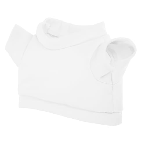 Abaodam Kuscheltiere Kleidung Sublimation Shirts T Shirt DIY Plüschbär Blank Shirt Kleidung Sublimation Hoodie Rohlinge Bär Gestrickte Puppen Bären T Shirt Kuschelbär Kleidung Weiß Abaodam Kuscheltiere Kleidung Sublimation Shirts T Shirt DIY Plüschbär Blank Shirt Kleidung Sublimation Hoodie Rohlinge Bär Gestrickte Puppen Bären T Shirt Kuschelbär Kleidung Weiß von Abaodam