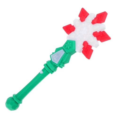 Abaodam LED Schneeflocken zauberstab Weihnachtscosplay mit Langlebigen LED lichtern Festliche Party deko Benutzerfreundlich für Erwachsene Grüner Weihnachtszauberstab ohne Batterien Abaodam LED Schneeflocken zauberstab Weihnachtscosplay mit Langlebigen LED lichtern Festliche Party deko Benutzerfreundlich für Erwachsene Grüner Weihnachtszauberstab ohne Batterien von Abaodam