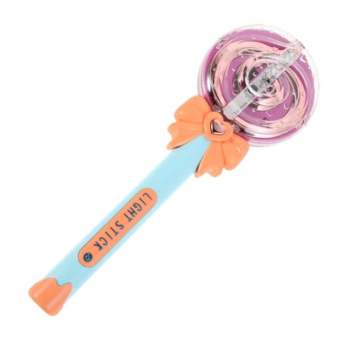 Abaodam Leuchtender Lollipop Musikstab für Mädchen Magische Zauberstab mit Licht und für Cosplay Partys und ohne Batterien Geliefert Abaodam Leuchtender Lollipop Musikstab für Mädchen Magische Zauberstab mit Licht und für Cosplay Partys und ohne Batterien Geliefert von Abaodam