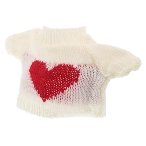 Abaodam Liebes Weißpullover Magnete Plüsch Babykleidung Babykleidung Für Puppen Pflegezentrum Große Puppen Tragetücher Babypuppen Kleidung Jungenpuppen Für Kleinkinder Bärenspielzeug von Abaodam