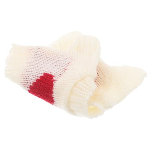 Abaodam Love White Sweater Kleidung Für Plüschtiere Elfenkostüm Accessoires Daisy Plush Reborn Bottles Multikulturelle Babypuppen Graduierungsbär Kanye Accessoires Für Puppen von Abaodam