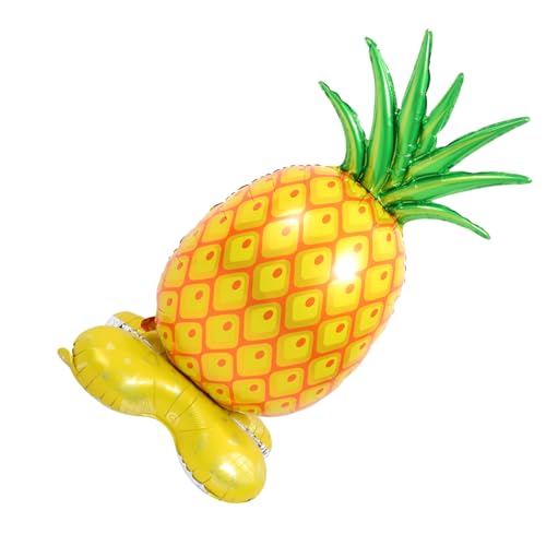 Abaodam Lustiger Ananas Luftballon Aufblasbarer Folienballon im Design für Sommerpartys Hawaii Dekorationen und Kindergeburtstage für Festliche Anlässe Abaodam Lustiger Ananas Luftballon Aufblasbarer Folienballon im Design für Sommerpartys Hawaii Dekorationen und Kindergeburtstage für Festliche Anlässe von Abaodam