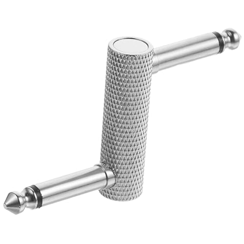 Abaodam Metal Guitar Pedal Kupplung Doppelklinkenadapter für Effektgeräte Platzsparend und Langlebig für Gitarristen und Pedalboards Abaodam Metal Guitar Pedal Kupplung Doppelklinkenadapter für Effektgeräte Platzsparend und Langlebig für Gitarristen und Pedalboards von Abaodam