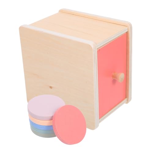 Abaodam Montessori Farblernspielzeug mit Sortierbox für Kleinkinder Jahre Feinmotorik Kognitive Entwicklung Interaktive Münzbox für Farberkennung und Logisches Denken Abaodam Montessori Farblernspielzeug mit Sortierbox für Kleinkinder Jahre Feinmotorik Kognitive Entwicklung Interaktive Münzbox für Farberkennung und Logisches Denken von Abaodam
