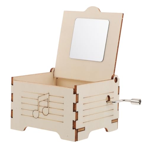 Abaodam Musikbox -lehrwerkzeug Spieluhr Musik-kit Wissenschaftliche Experimente Für DIY-wissenschaftsexperiment Musikspielzeug Bastelset Für Bastelsets Für Holz Khaki von Abaodam