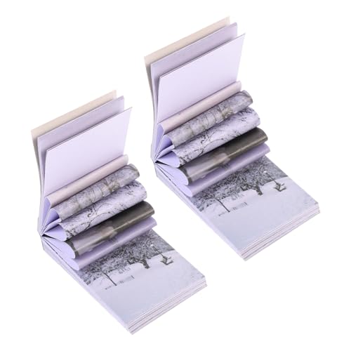 Abaodam Natürliches Stickerbuch Für Tagebuch – 100 Blätter Selbstklebende Sticker Kunstwerk-stickerblätter 2er-Pack Abaodam Natürliches Stickerbuch Für Tagebuch – 100 Blätter Selbstklebende Sticker Kunstwerk-stickerblätter 2er-Pack von Abaodam