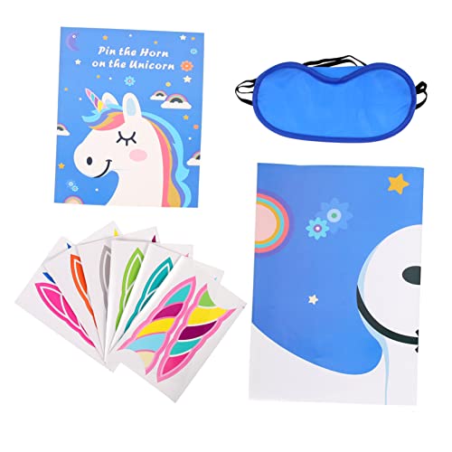 Abaodam Partyspiel Für Kinder – 1 Set Pin-spielset Mit Tresorhörnern Und Wandkunst Zur Dekoration Abaodam Partyspiel Für Kinder – 1 Set Pin-spielset Mit Tresorhörnern Und Wandkunst Zur Dekoration von Abaodam
