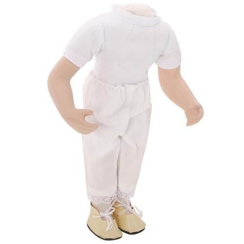 Abaodam Puppen Körper Zubehör Puppenkörper für DIY Bastelprojekte Robuste Puppenteile für Kreatives und Fantasievolles Lernen für Puppenliebhaber von Abaodam