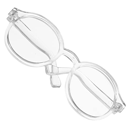 Abaodam Puppenbrille Aus Auffällige Brille Für Puppen Transparent Für DIY Projekte Verkleiden Von Puppenfreunden Sorgt Für Einen Coolen von Abaodam