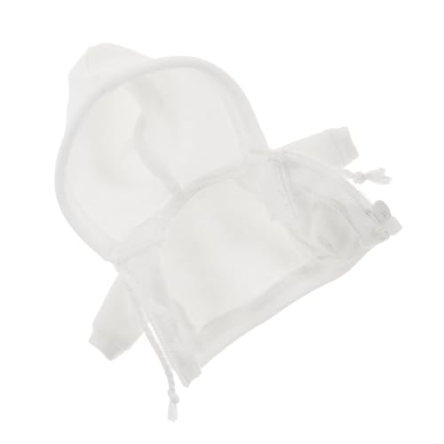Abaodam Puppenkleidung und Accessoires puppenhauszubehör puppenkleiderschrank BJD Puppenbekleidung Puppen Hoodie Puppenkleidung DIY Puppenhaus Kleidung Mini-Spielzeugmantel Stoff Weiß von Abaodam