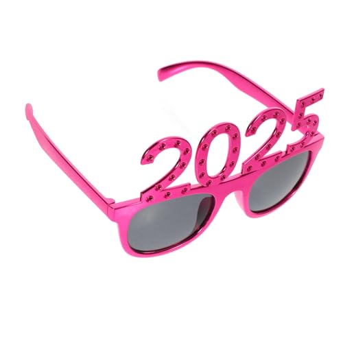 Abaodam Rhinestone Brille Lustige Partybrille für Neujahrsfeiern aus Robustem Pc Material Auffällige und Eyewear für Unvergessliche Abaodam Rhinestone Brille Lustige Partybrille für Neujahrsfeiern aus Robustem Pc Material Auffällige und Eyewear für Unvergessliche von Abaodam
