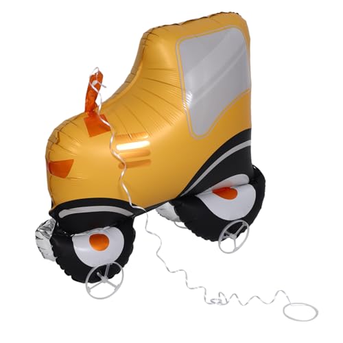 Abaodam Rollender Ballon mit Rädern Realistische Baufahrzeug Dekoration für Kindergeburtstage Interaktives Aufblasbares Party Zubehör für Fahrzeugthemen Hochwertige Abaodam Rollender Ballon mit Rädern Realistische Baufahrzeug Dekoration für Kindergeburtstage Interaktives Aufblasbares Party Zubehör für Fahrzeugthemen Hochwertige von Abaodam