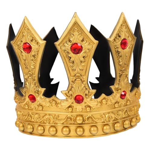 Abaodam 'S Krone Geburtstagskrone Junge Mittelalter Krone Männer Königskrone Kostüme Prinzenkronen Requisiten Kopfschmuck Krone Für Jungen Männer Krone König Party Prinzenkrone Für Abaodam 'S Krone Geburtstagskrone Junge Mittelalter Krone Männer Königskrone Kostüme Prinzenkronen Requisiten Kopfschmuck Krone Für Jungen Männer Krone König Party Prinzenkrone Für von Abaodam