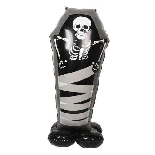 Abaodam Unique Halloween Ballon Sargform Stehendes -dekoration Für Gruselige Partys Und Veranstaltungen Für Unheimliche Innen Und Außenbereichen Abaodam Unique Halloween Ballon Sargform Stehendes -dekoration Für Gruselige Partys Und Veranstaltungen Für Unheimliche Innen Und Außenbereichen von Abaodam