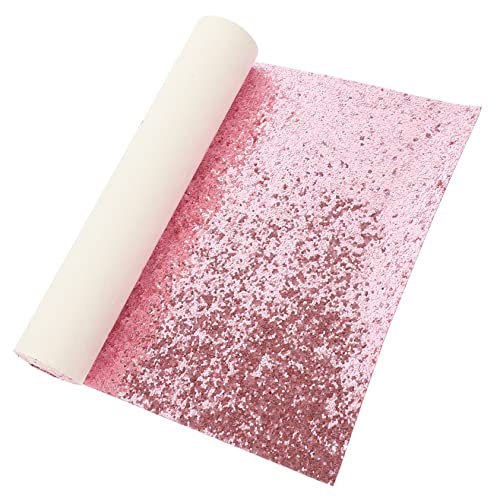 Abaodam Selbstgemacht Pu Lederblatt Für Schmuckherstellung Glänzende Kunstlederplatte 20x120cm Für Haarspangen Und Accessoires Bastelmaterial Für Mädchen von Abaodam