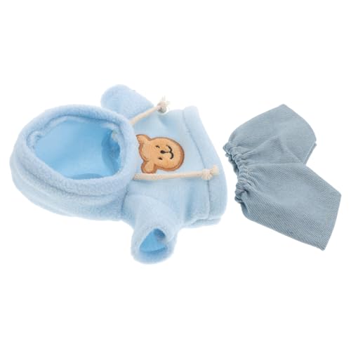 Abaodam Set Plüsch Mini Bär Puppe Kleidung Stofftier Kleidung Stofftier Zubehör Puppenkostüm für Puppe Hoodies Kapuzenpullover Plüsch Pullover Puppenkleidung Hose Abaodam Set Plüsch Mini Bär Puppe Kleidung Stofftier Kleidung Stofftier Zubehör Puppenkostüm für Puppe Hoodies Kapuzenpullover Plüsch Pullover Puppenkleidung Hose von Abaodam